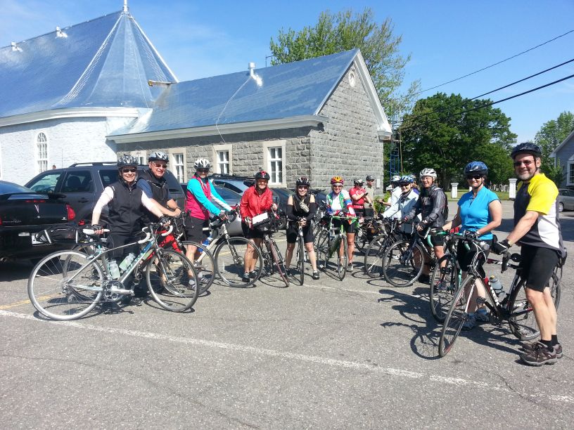 Une semaine de vélo bien réussie dans la région de Québec! Voyage